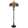 Stojací lampa Tiffany - Ø 56*164 cm 3x E27 / Max 60W