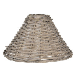 Ratanové kónické stínidlo Moris na lampu - Ø 21*30 cm