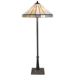 Stojací lampa Tiffany - Ø 50*164 cm 2x E27 / Max 60W