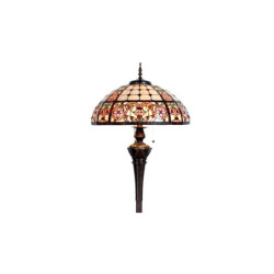 Stojací lampa Tiffany - Ø 56*165 cm 3x E27 / Max 60W