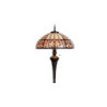 Stojací lampa Tiffany - Ø 56*165 cm 3x E27 / Max 60W