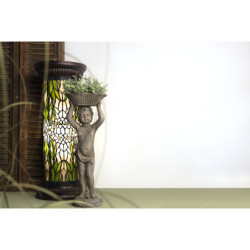 Stojací lampa Tiffany - Ø 31*78 cm 1x E27 / Max 60W