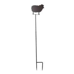 Zahradní kovový zápich s beranem - 25*120 cm