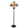 Stojací lampa Tiffany - Ø 50*164 cm 3x E27 / Max 60W