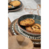 Set 3ks dřevěný dekorativní talíř s vrstvou Enamel - Ø 28*2 / Ø 23*2 / Ø 20*2 cm