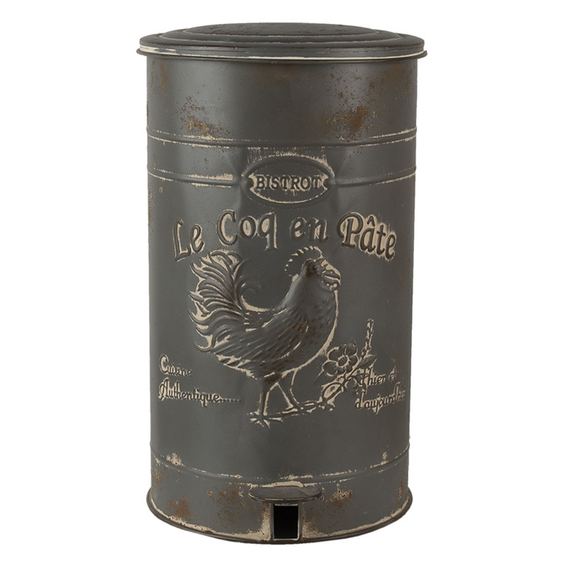 Vintage odpadkový koš Le Coq en Pate - Ø 27*45 cm