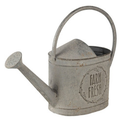 Dekorativní šedá retro konev Fresh farm - 45*16*33 cm