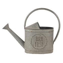 Dekorativní šedá retro konev Fresh farm - 45*16*33 cm