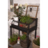 Plechová retro dekorační konev Garden - 49*18*37 cm