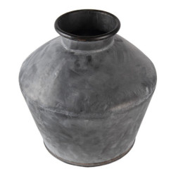 Šedá dekorativní váza Cherise - Ø 39*38 cm