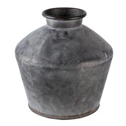 Šedá dekorativní váza Cherise - Ø 39*38 cm