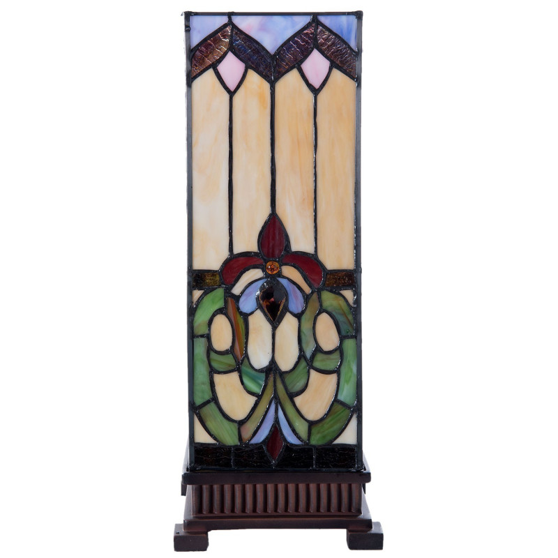 Stolní lampa Tiffany Bend - 17*17*44 cm