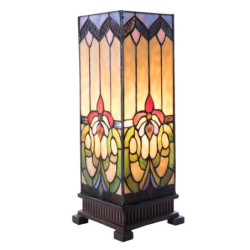 Stolní lampa Tiffany Bend - 17*17*44 cm