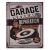 Nástěnná kovová cedule Garage Reparation - 25*20 cm