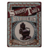 Nástěnná kovová cedule Barbers - 33*25 cm