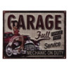 Nástěnná kovová cedule Garage Full - 33*25 cm