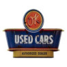 Nástěnná kovová cedule Used Cars - 40*50 cm
