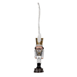 Vánoční závěsná ozdoba louskáček - 3*3*13 cm