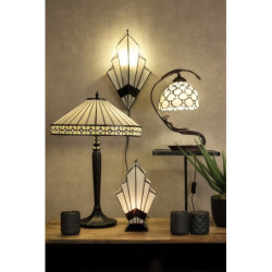 Nástěnná lampa Tiffany Trinagl - 23*13*43 cm E27/max 1*40W