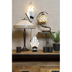 Nástěnná lampa Tiffany Trinagl - 23*13*43 cm E27/max 1*40W