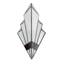 Nástěnná lampa Tiffany Trinagl - 23*13*43 cm E27/max 1*40W