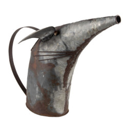 Dekorativní kovová konev ve tvaru myši - 40*15*30 cm