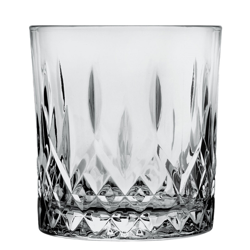 Skleněná nápojová sklenička Water Grey S - 280 ml