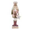 Dekorativní soška Louskáčka s cedulkou Merry Christmas - 9*7*22 cm