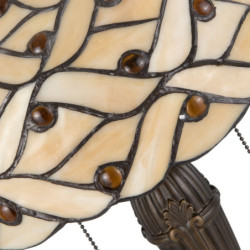 Stolní lampa Tiffany Joana - 30*51 cm 2x E27/40W