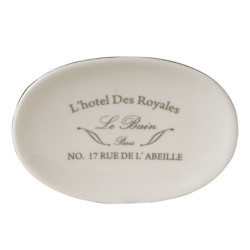 Porcelánová mýdlenka Le Bain - 14*10*3 cm