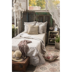 Květinový vintage povlak na polštář S - 40*40 cm