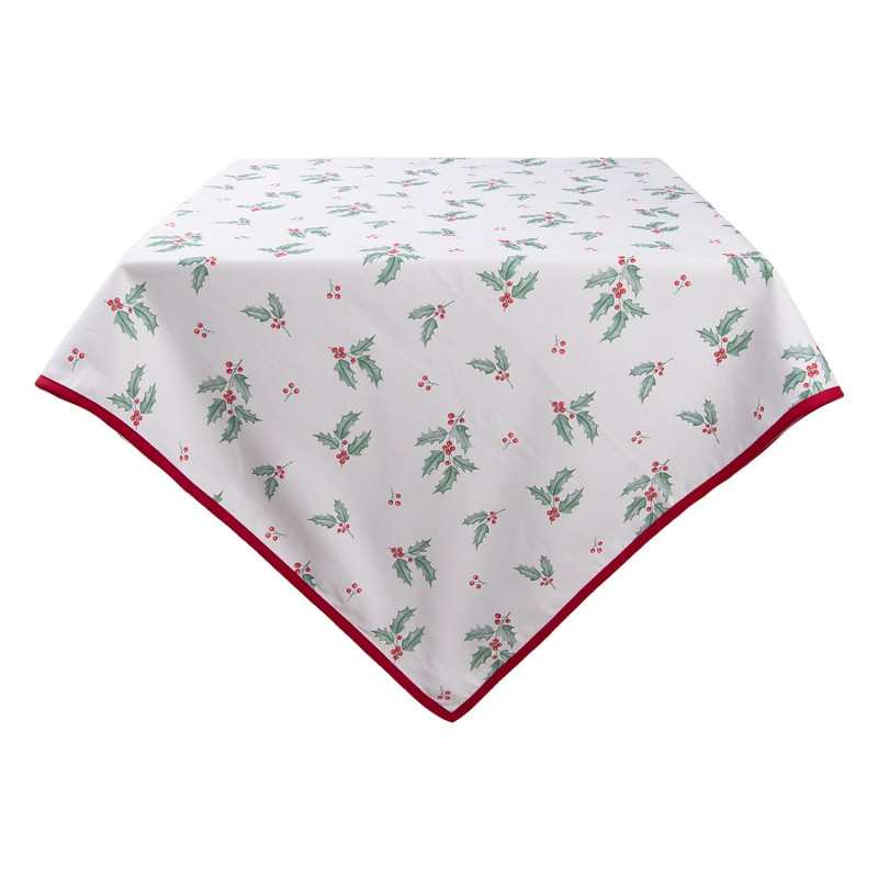 Čtvercový stolní ubrus Holly Christmas M - 150*150 cm