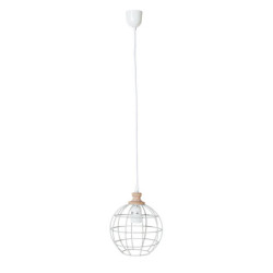 Stropní svítidlo koule s patinou - Ø 18*22 cm E27/60W
