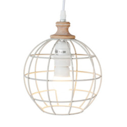 Stropní svítidlo koule s patinou - Ø 18*22 cm E27/60W