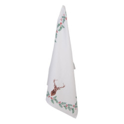 Bavlněná utěrka Holly Christmas - 50*70 cm