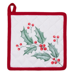 Chňapka - podložka Holly Christmas - 20*20 cm