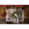 Porcelánová miska s cesmínou Holly Christmas - Ø 14*7 cm / 500 ml