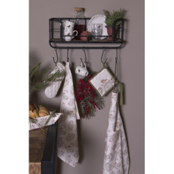 Bavlněná kuchyňská utěrka Vintage Green Pine- 50*70 cm