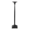 Kovový černý svícen s patinou Filicia - Ø 10*44 cm