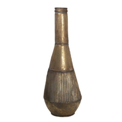 Měděná retro dekorační váza - Ø 22*61 cm