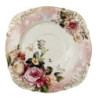 Porcelánový šálek s podšálkem Garden - 12*9*7 / Ø 15*1 cm / 200 ml