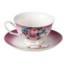 Porcelánový šálek s podšálkem Gardem VIII - 12*10*6 / Ø 15*2 cm / 200 ml
