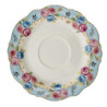 Porcelánový šálek s podšálkem Blue Garden II - 12*9*7 / Ø 15*2 cm / 160 ml